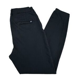 Gap Size 10 Stretch Skinny Ankle Black Taper Leg Dressy Casual Pants